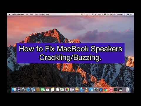 Macbook Pro Speakers Crackling/Buzzing | Macbook Speakers Not Working Properly