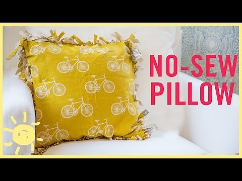 DIY | No-Sew Pillow