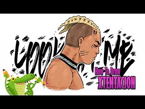 how to draw xxxtentacion | drawing tutorial | step by step