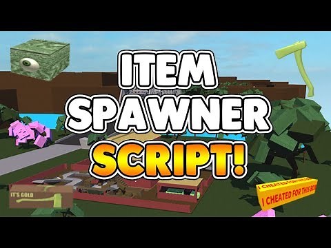 ITEM SPAWNER SCRIPT! l LUMBER TYCOON 2 ROBLOX