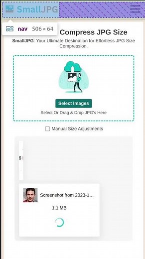 Compress Images with SmallJPG.org - Free And Fastest Image Compressor