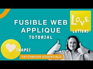 🤩 Master fusible web applique in minutes | Easy quilting technique