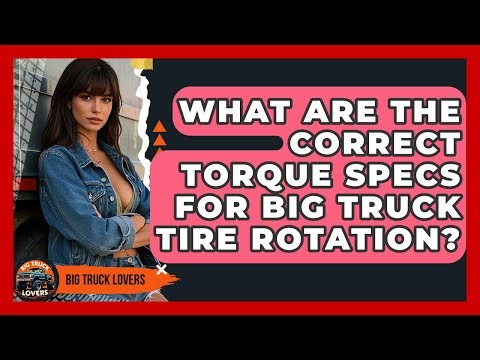 What Are The Correct Torque Specs For Big Truck Tire Rotation? - Big Truck Lovers