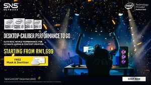 Your PC runs at its best when its components work great together.. Multitask with confidence, and do more simultaneously with 10th Gen Intel® Core™ desktop processor. Unleash the flexibility to do more with best-in-class connectivity, immersive entertainment and enhanced streaming with our limited time offer package here. *Complimentary mask & sterilizer upon purchase *Valid until 26th December 2020 at GLOO Concept Store, Plaza Low Yat & www.gloo.com.my only. | SNS NETWORK