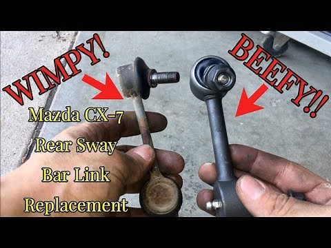2007 - 13 Mazda CX-7 Sway Bar Link Replacement - DIY How To