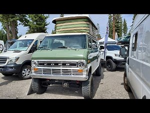 Vintage 1971 Ford Econoline 4x4 Sportsmobile Resto Mod: One of the First Built