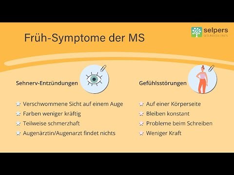 Erste Symptome bei MS - Multiple Sklerose früh erkennen! (Ärztin erklärt)
