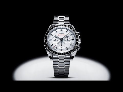 The Speedmaster Moonwatch in White | OMEGA
