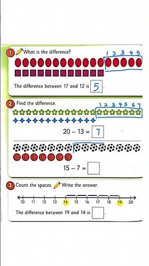 Subtraction Worksheet for 1st Graders ✅💯 #maths #math #subtraction #subtraction