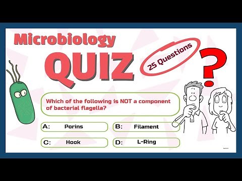 Microbiology Quiz | 25 Questions | For Graduate students and below