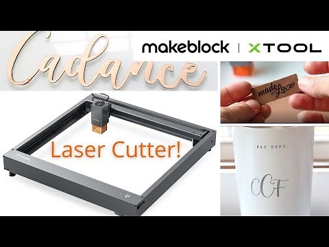 Makeblock xTool D1 Laserbox Laser Cutter and Rotary Engraver Setup and Review