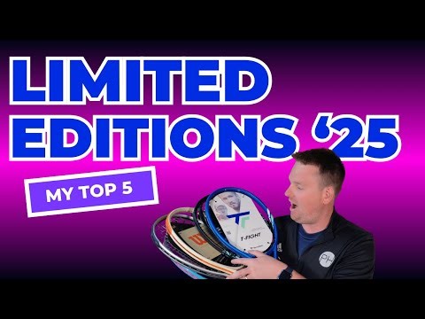 Best Limited Edition Tennis Rackets 2025 – Top 5 Picks! | Racket Review | PH Tennis