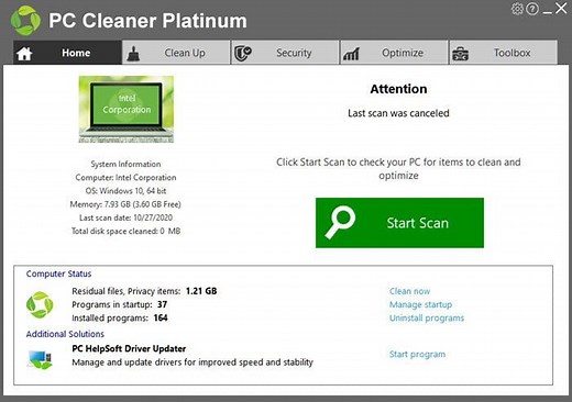 Helpsoft PC Cleaner Review: Scan, Cleanup, Repair, Optimize Windows