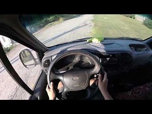 2000 FORD Transit 2.5 D - POV test drive