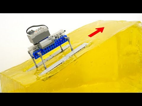 Challenge LEGO Walker vs Huge Jelly Hill | Smart Lego
