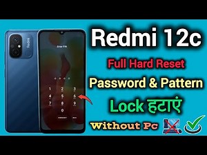 Redmi 12c || Hard Reset || Password and Pattern Lock Unlock || Without Pc || New Trick || 2026.