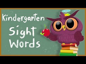 📖 52 Kindergarten Sight Words - How to Read - Dolch sightwords 📖