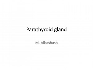 Parathyroid gland - SlideServe