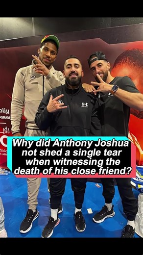 Why did Anthony Joshua not shed a single tear when witnessing the death of his close friend?#anthonyjoshua#passaway#latifayodele#sinaghami#caraccident