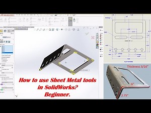Learn 3D Modeling: Build Your First Bracket in SolidWorks