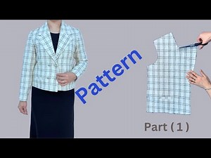 How to Sew a Perfect woman’s Blazer coat | with Pattern | Step by Step Tailoring Tutorial 🤩