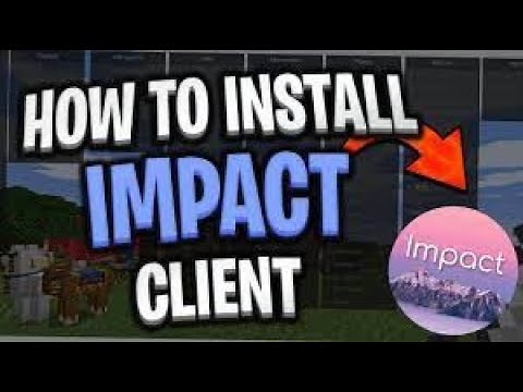 How to get impact hacked client and install for 1.16.5!!