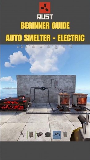 🔥 Rust - Beginner Guide: Auto Smelter Electric Furnace