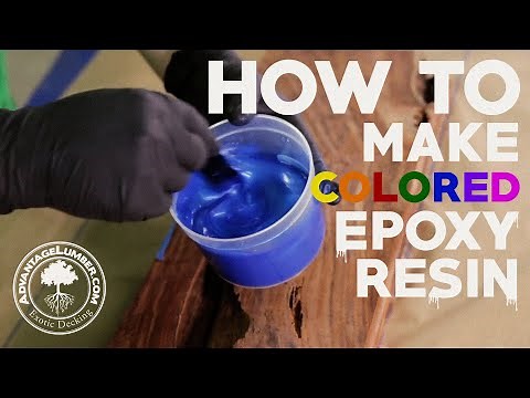 How to Make Colored Epoxy Resin