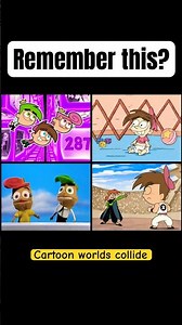 Remember when Timmy jumped through cartoons? #nostalgia