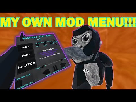 I MADE MY OWN MOD MENU | Gorilla Tag | Seventy's Mod Menu