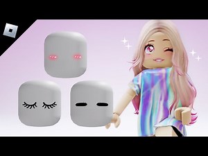 ＊急いで＊♡またまたかわいい顔が無料だよ♡【ROBLOX】カタログから可愛い顔がゲットできる♡【ロブロックス】GetFREE cute face items✨