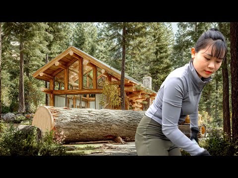 Building the Most Efficient Cozy Old House | Step-by-Step House Construction [4K]