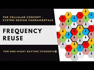 Frequency Reuse || Wireless Communication and Networks #engineering #ece
