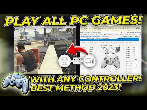 How To Play All PC Games With Any Controller or Generic USB Gamepad [X360CE]