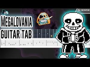 Undertale - Megalovania Guitar Tab Tutorial