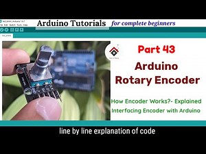 How Rotary Encoder Works and How To Use It with Arduino[with CODE] | Arduino Encoder code explained