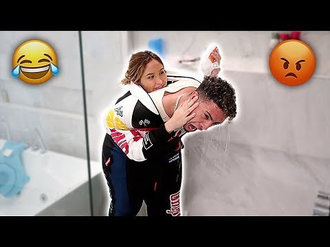 COUPLES STUCK TOGETHER CHALLENGE!!! **HILARIOUS**