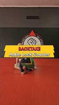 Countering the ankle lock with a backtake | #bjj #leglockdefense #leglocks #anklelock #grappling