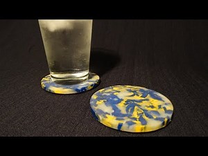 How To Make Recycled HDPE Coasters