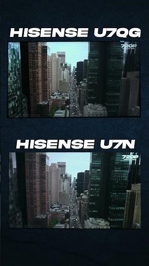 Hisense U7N vs U7QG Mini-LED