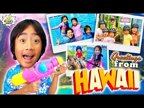Ryan Explores Fun Adventures in Hawaii!