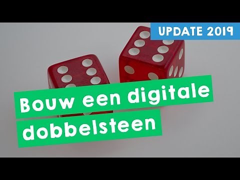 Bouw een digitale dobbelsteen (met een MicroBit) Update 2019