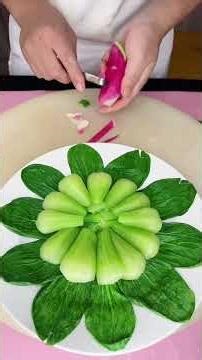 年夜饭花开富贵 #果蔬造型 #美食#抖音美食推荐官 #摆盘技巧#年夜饭