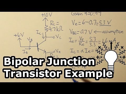 BJT Examples (Active and Cutoff Mode)