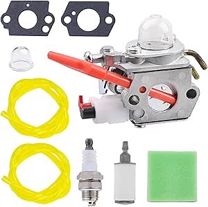WT-458 Carburetor kit for Homelite ST145 ST155 ST175 ST185 ST275 ST285 ST385 ST485 SX135 GST18 HBC18 HBC28 HBC30 HLT15 HLT16 HLT18 HLT28 Hedge String Trimmer Blower