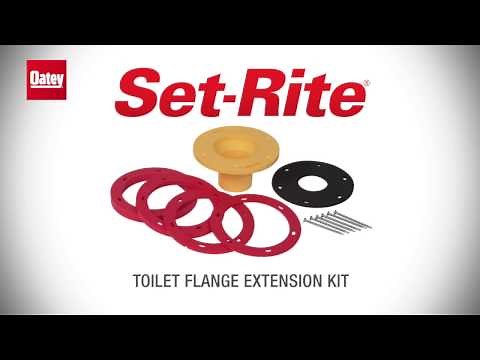 How to Replace a Toilet Flange with Set-Rite® Extension Kits