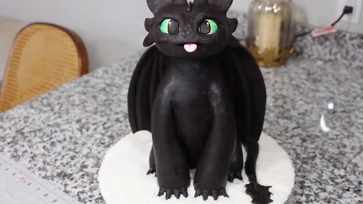 399K views · 5.6K reactions | Toothless How To Train Your Dragon Cake Tutorial By: The Lovely Baker | MetDaan Cakes | Facebook