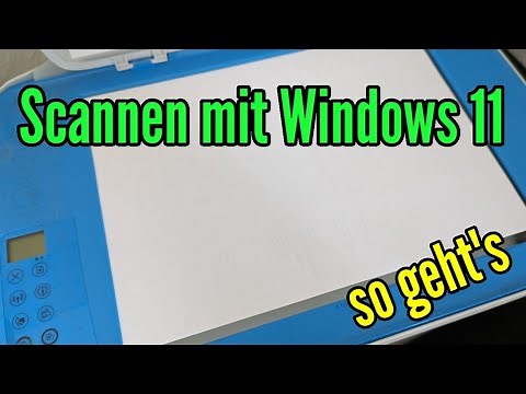 Scannen mit Windows 11 so geht´s Anleitung Scanner App Windows 11