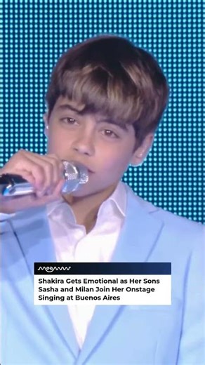 Shakira Sings With Her Sons For the First Time in Buenos Aires