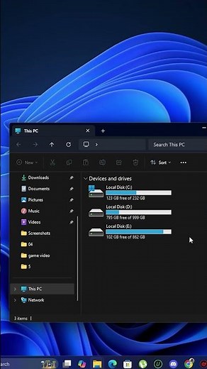 How to Use Win + E and Tabs in File Explorer on Windows 11 #windows11tips #windows11 #tech